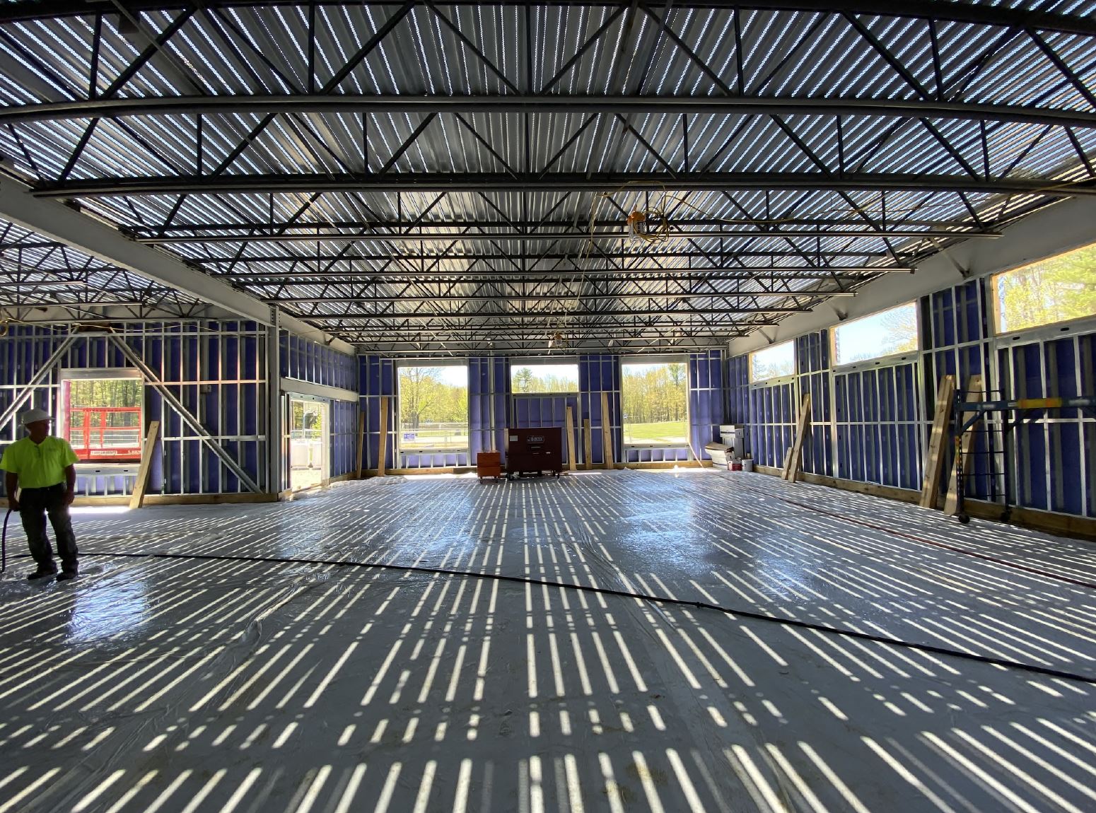 photo of construction work