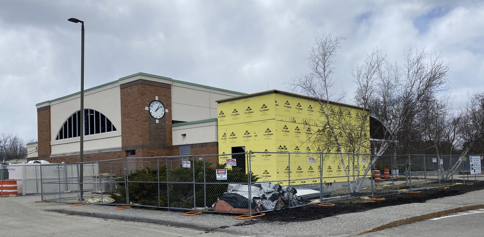 photo of construction work