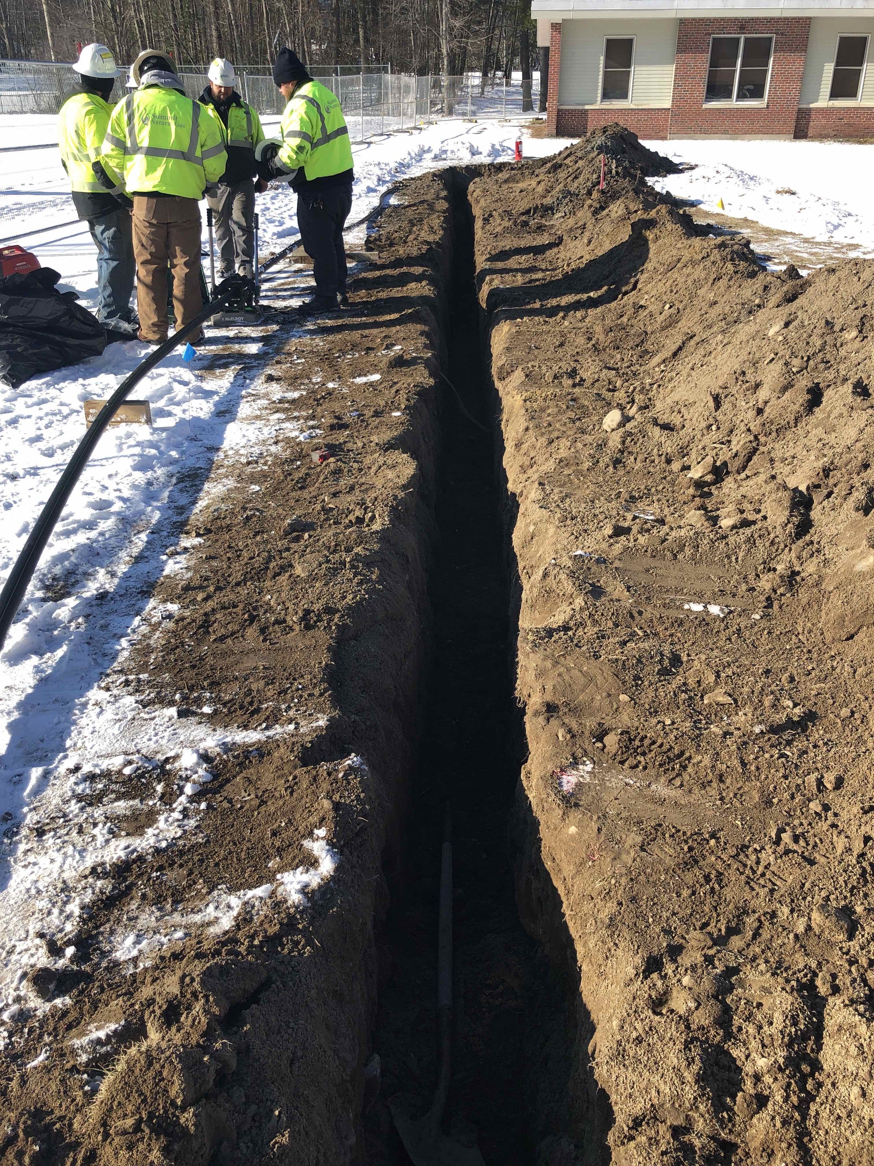 photo of construction work