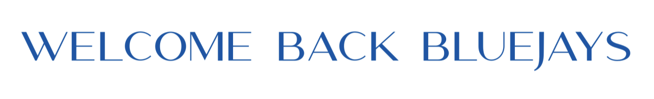 welcome back
