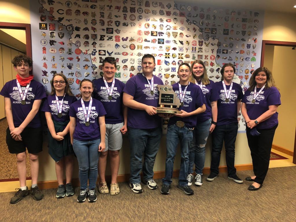 FGHS Scholar Bowl State Champs 2021