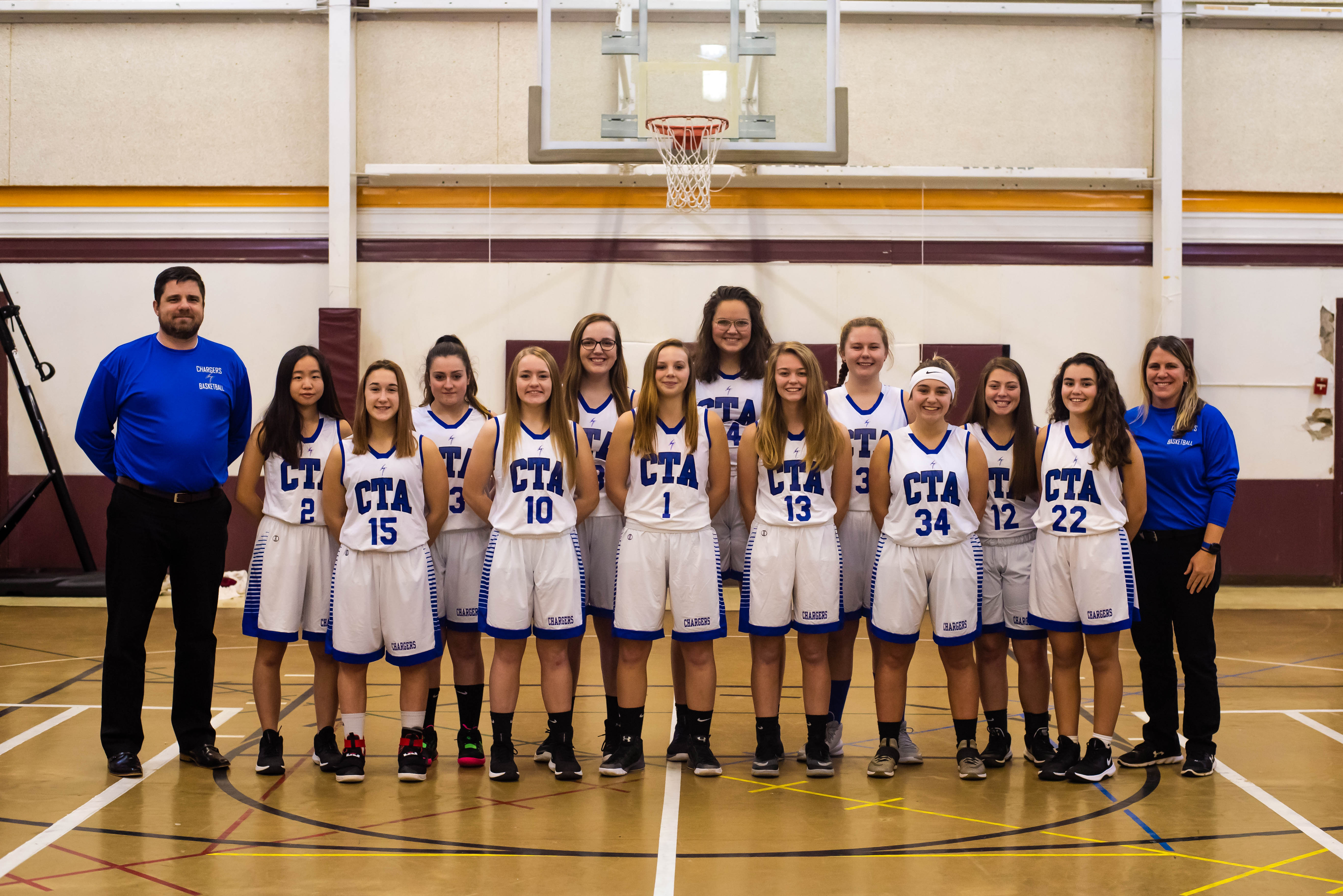 Picture of the Girls basketball