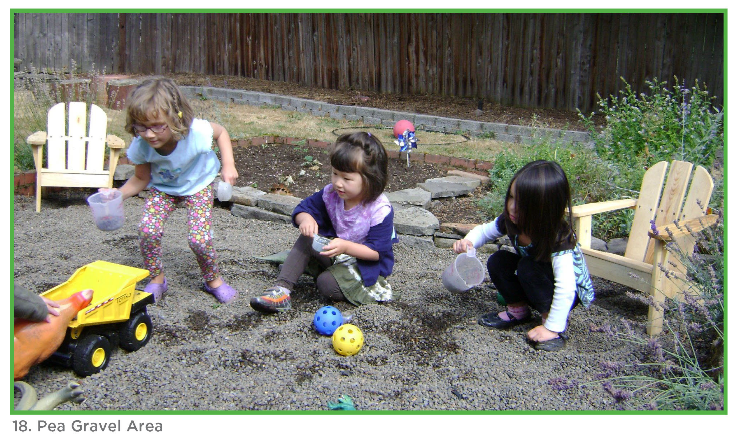 Pea Gravel Area