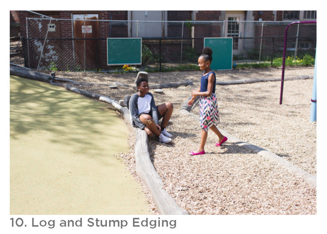 Log and Stump Edging