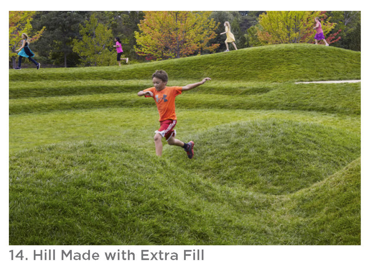 Hill Made with Extra Fill
