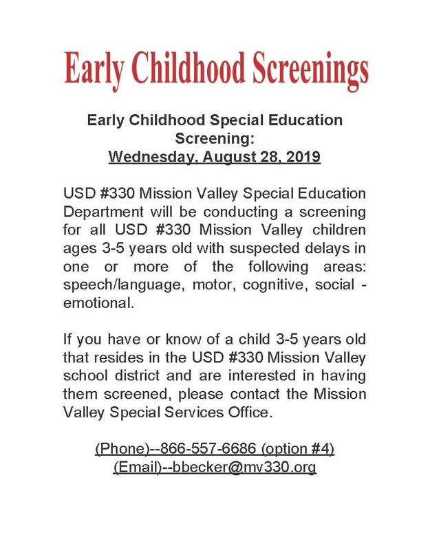 Early Childhood Screenings