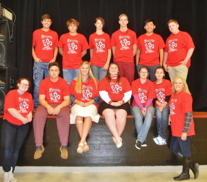 A photo of Harrington FBLA 2017-2018 team.