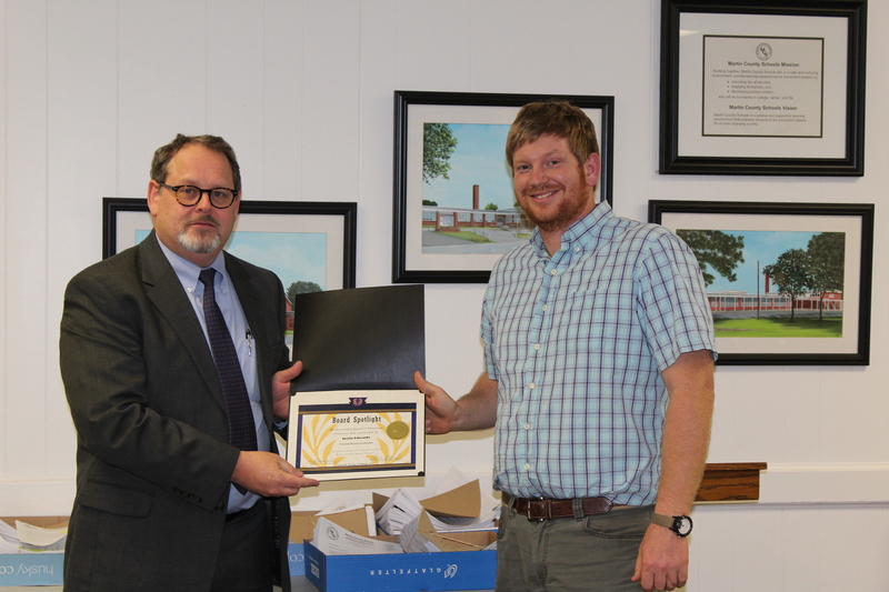 Justin Edwards, National Board Recipient