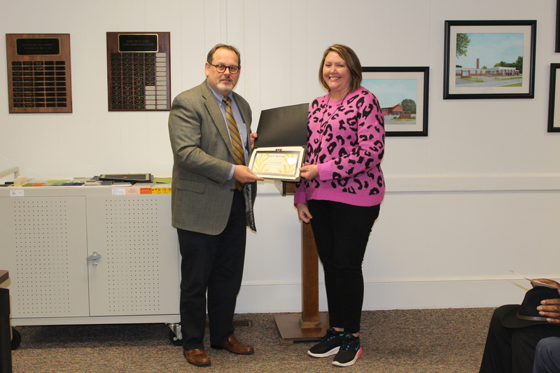 Stephanie Hendrix, JES: District I Outstanding Elementary Science Teacher of the Year Award