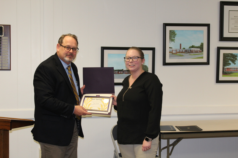 Maggie Belangia, SCMHS District I Outstanding Middle School Science Teacher of the Year Award
