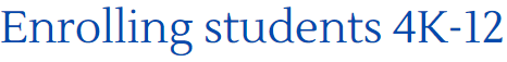 Enrolling students