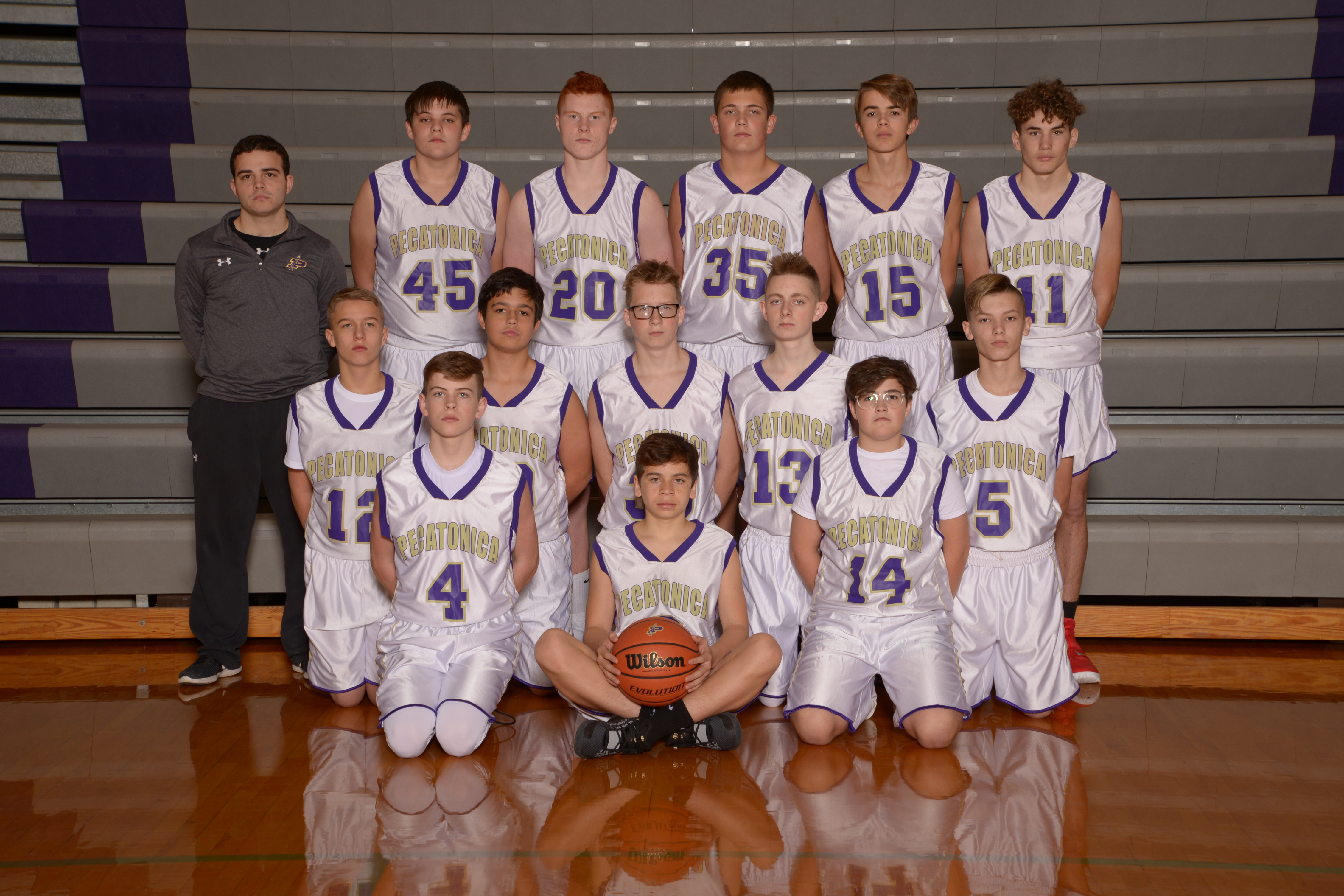 Photo of the Fresh-Soph Basketball Boys Team