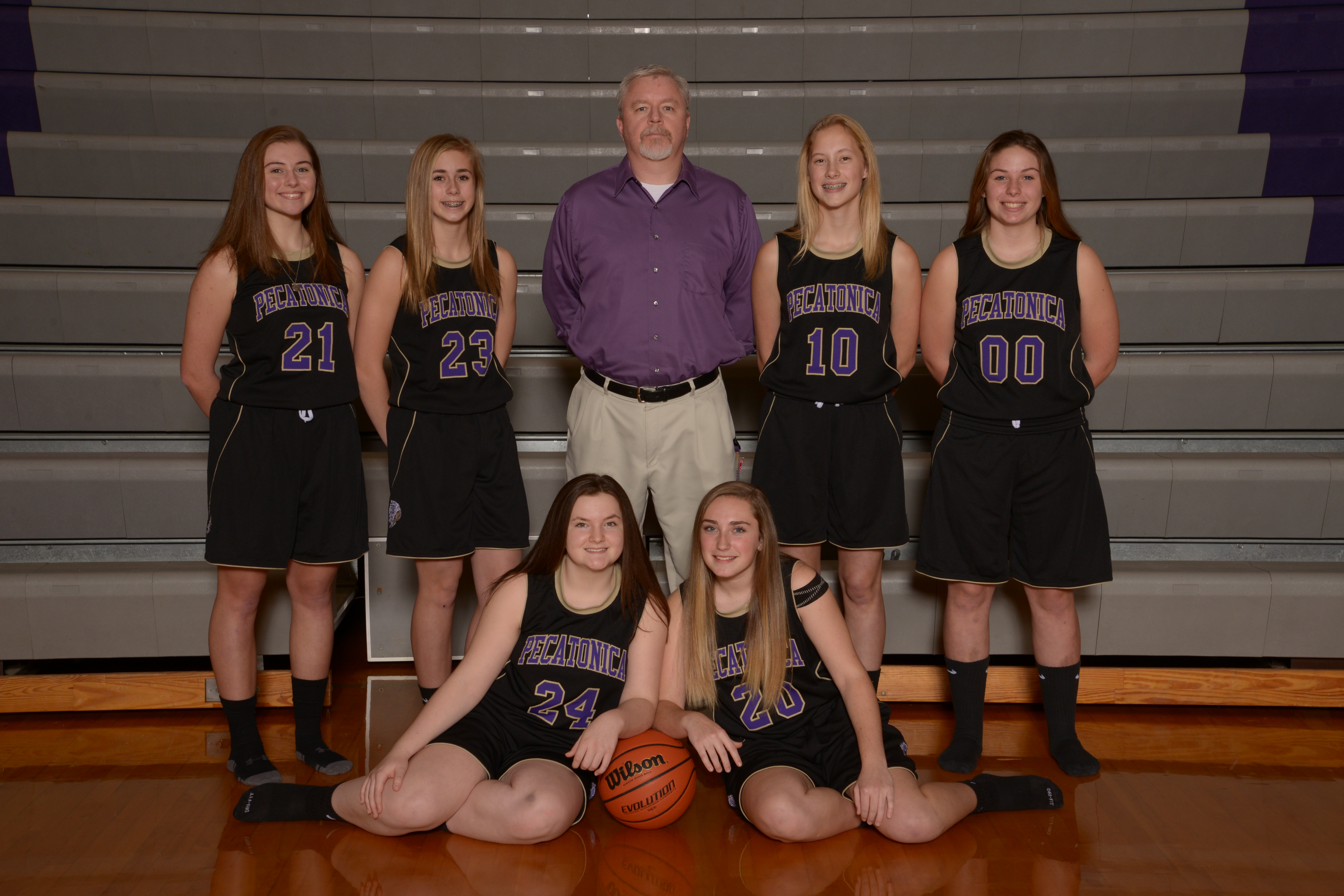 Photo of the Fresh-Soph Girls Basketball Team