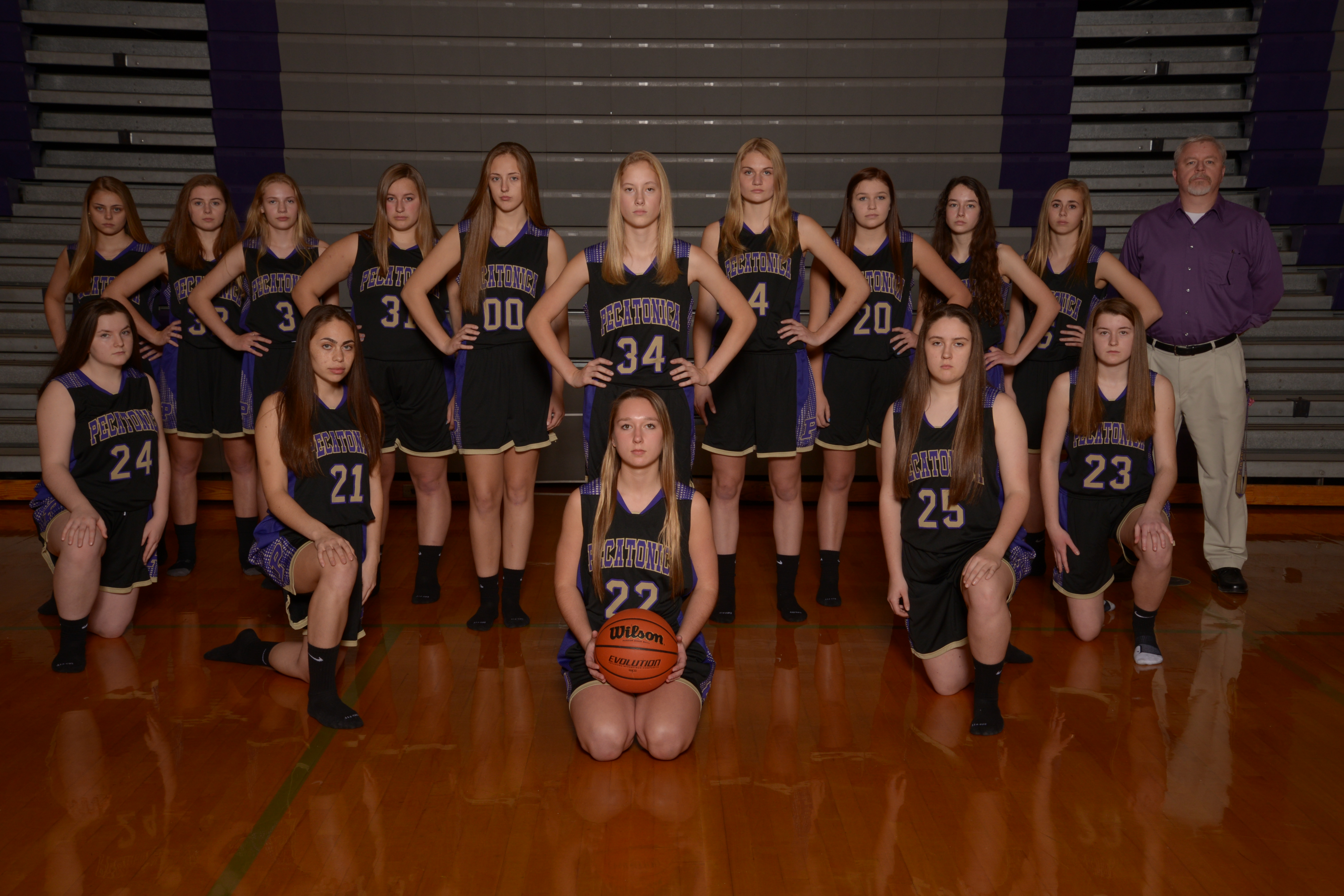 Photo of the Varsity Girls Basketball