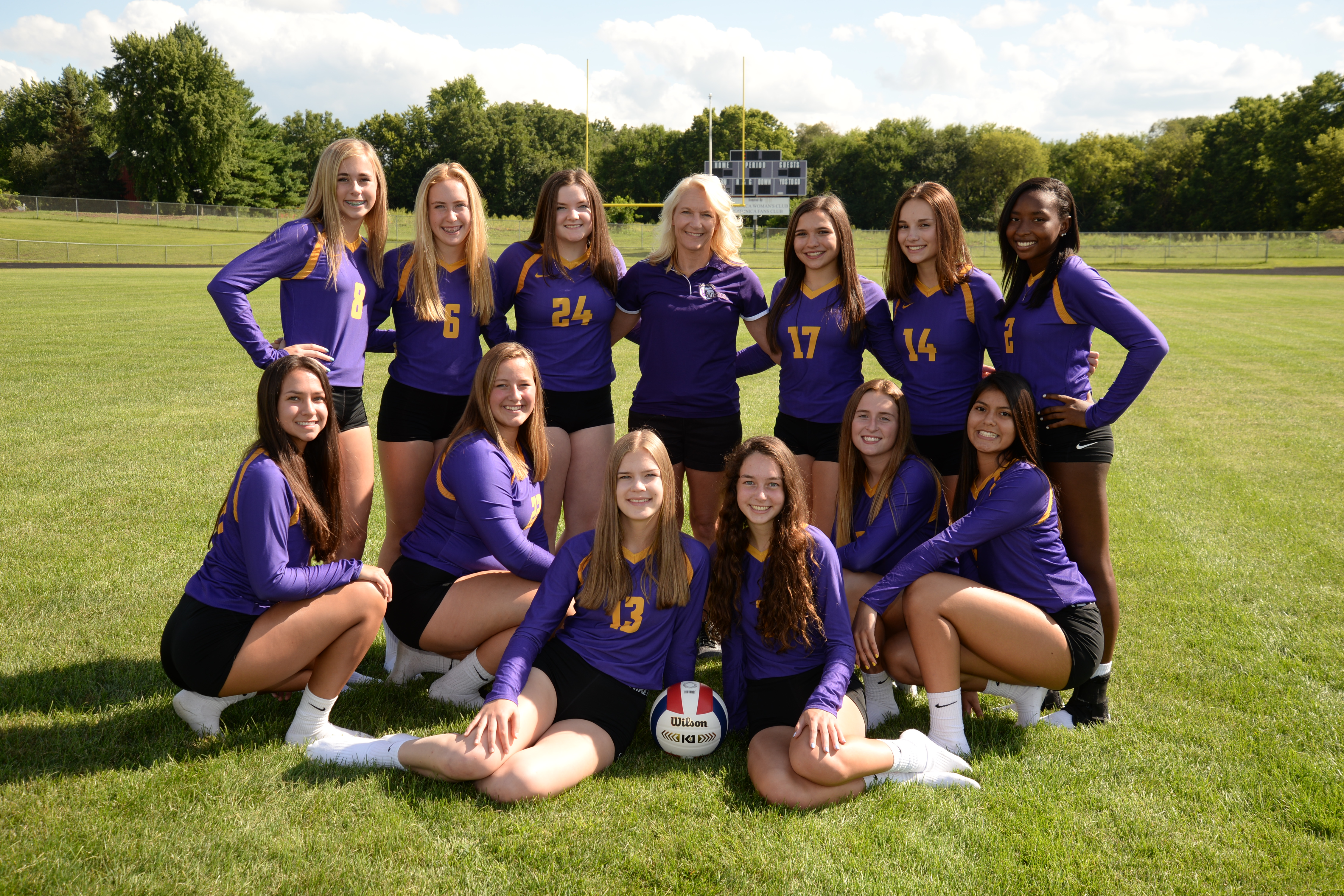 Photo of the Junior Varsity Pecatonica Volleyball 2019-2020 Team