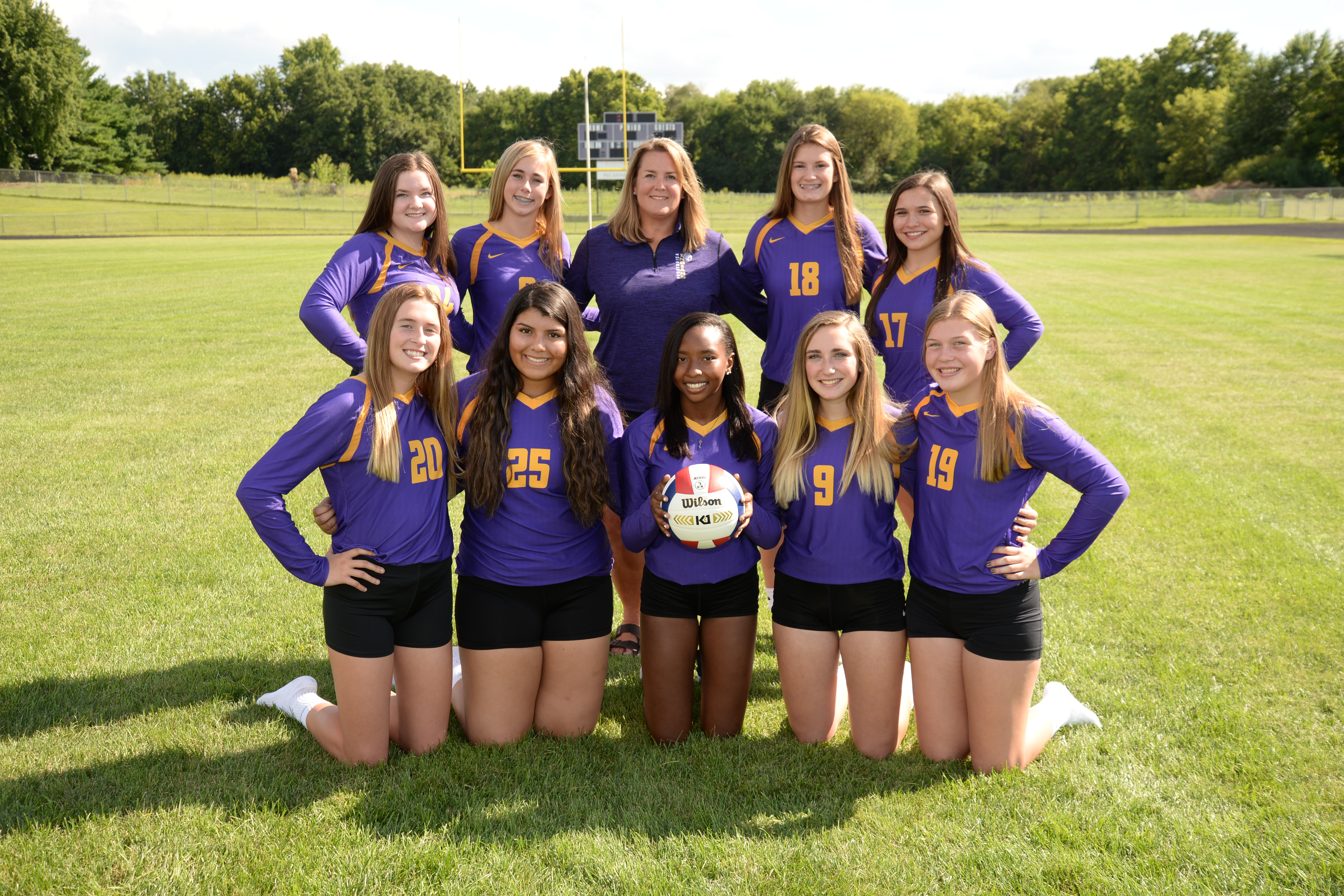 Photo of the Freshman Pecatonica Volleyball 2019-2020 Team