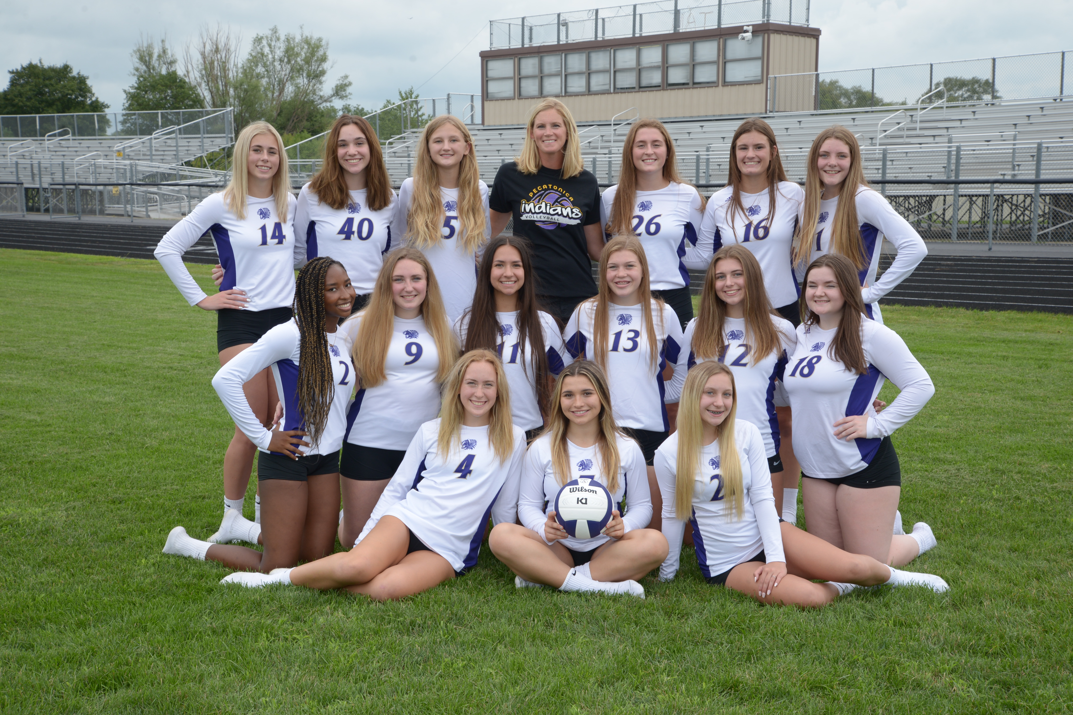 Photo of the Varsity Pecatonica Volleyball 2021-2022 Team
