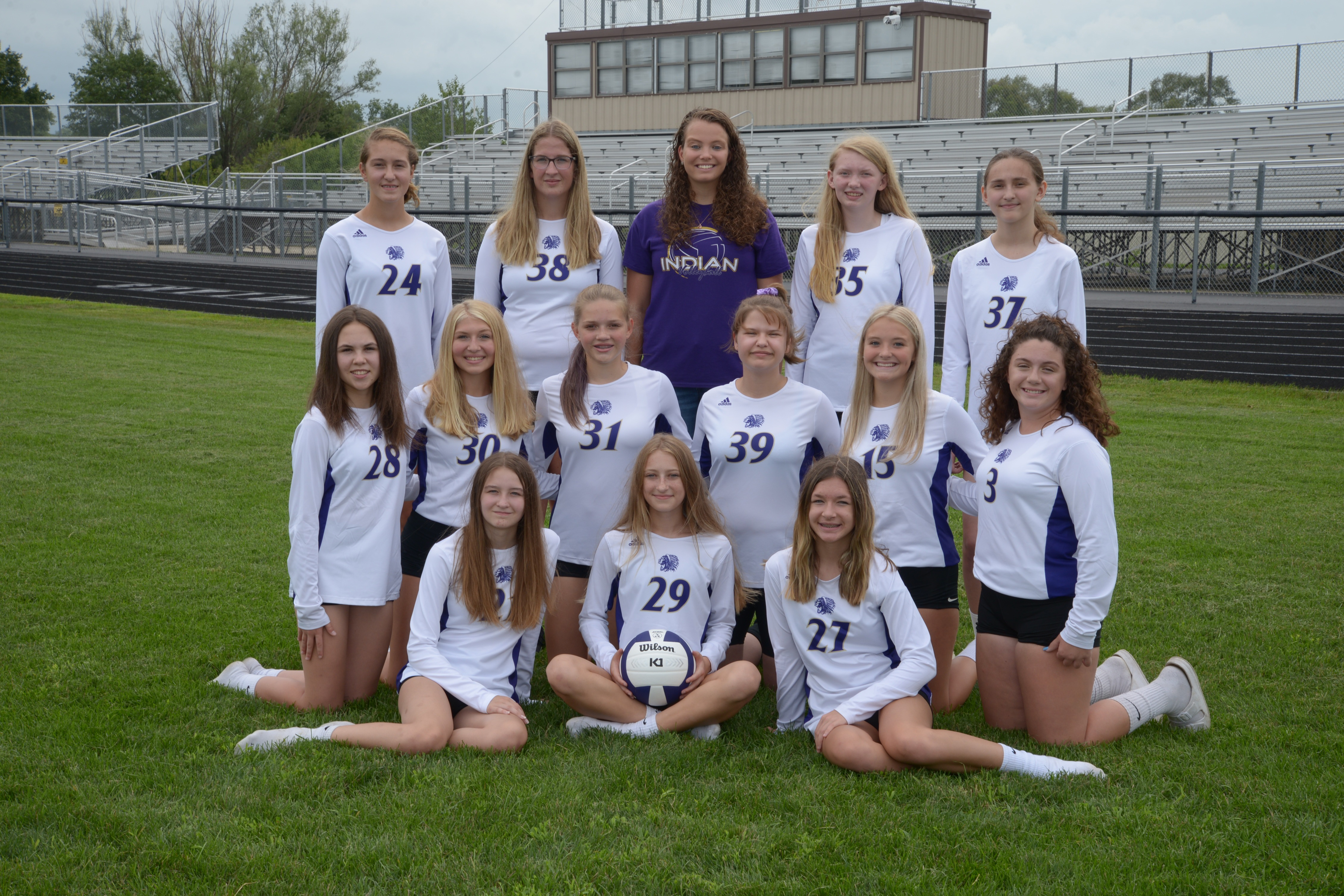 Photo of the Freshman Pecatonica Volleyball 2021-2022 Team