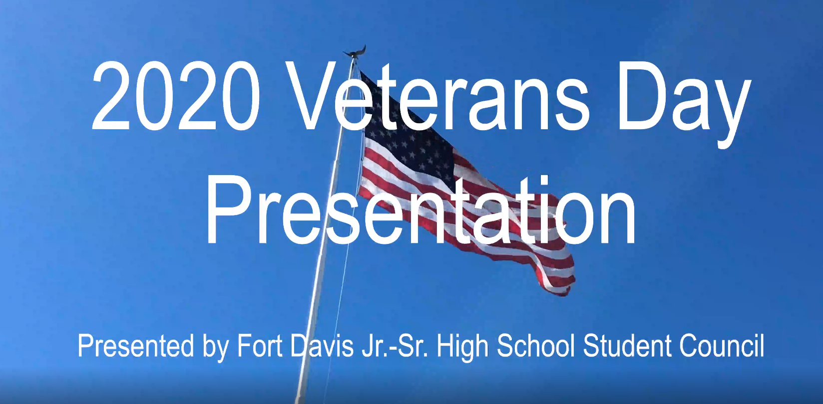 Veterans Day 2020