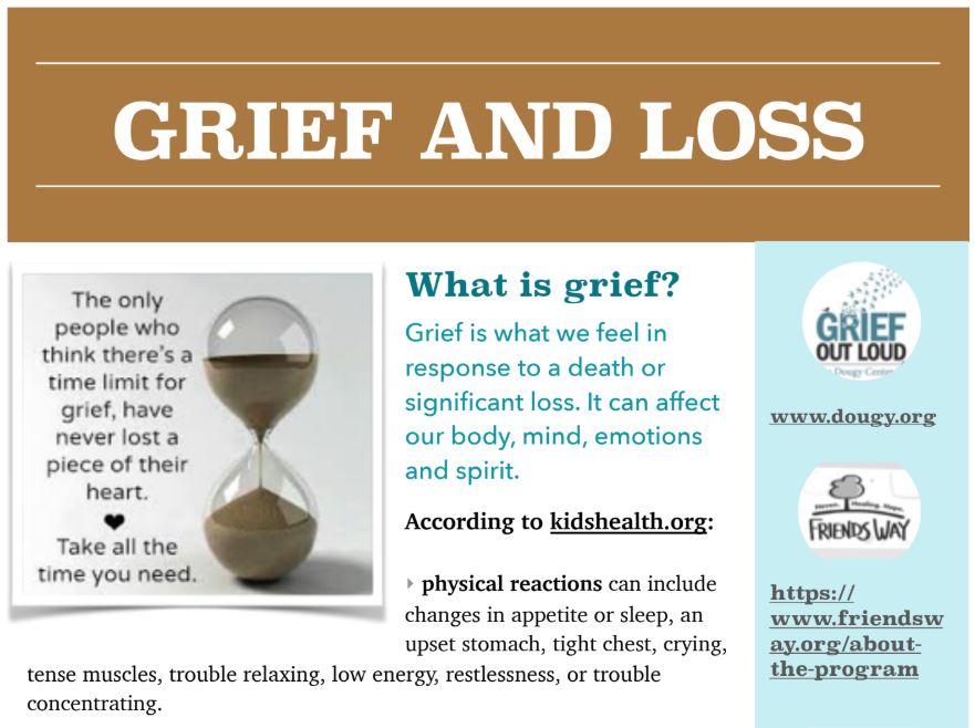 Dealing with Grief & Loss | Central Falls High School