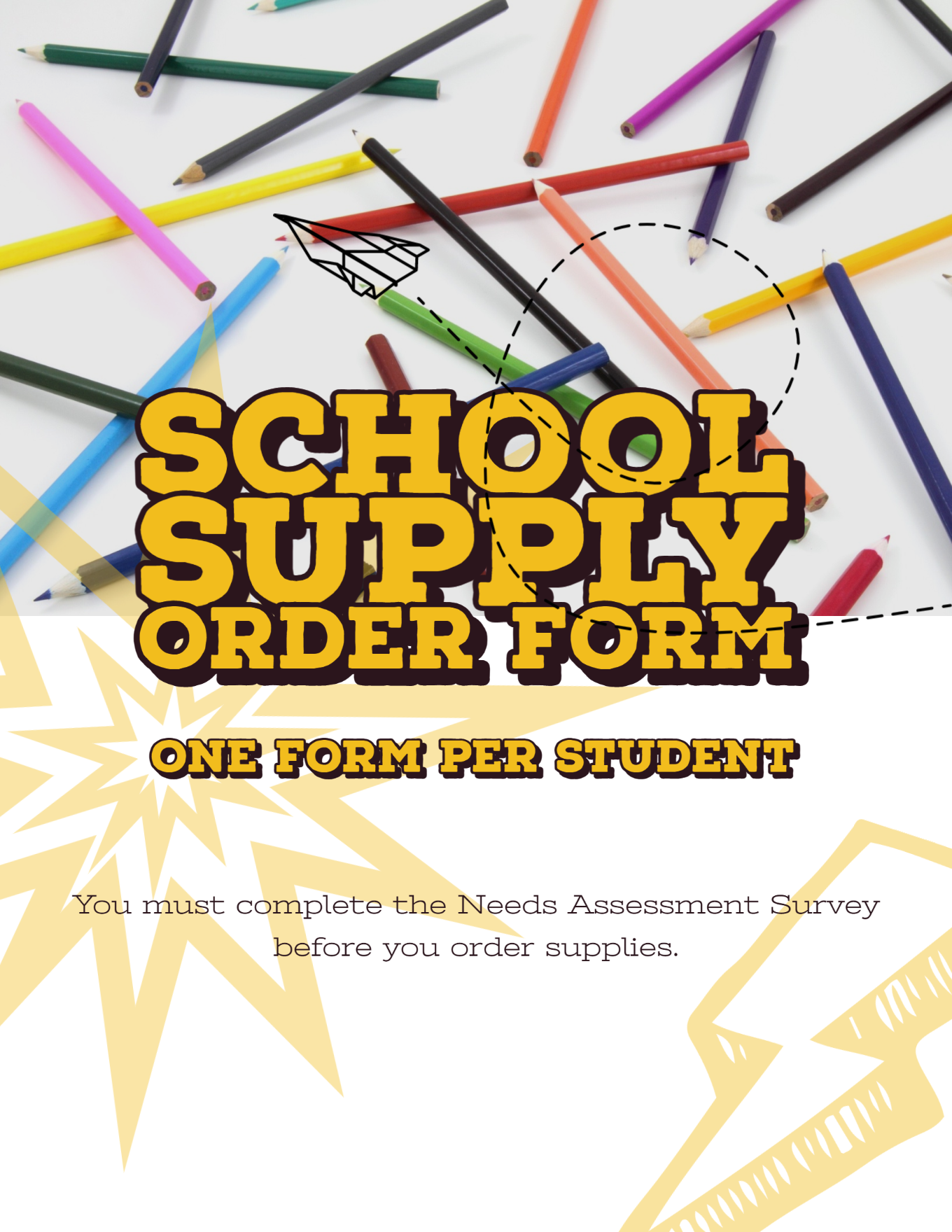 order announcement