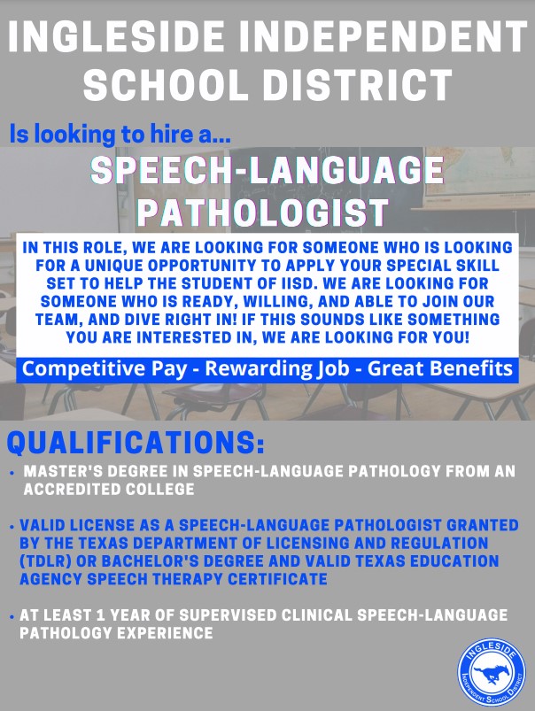 Current Openings Ingleside ISD