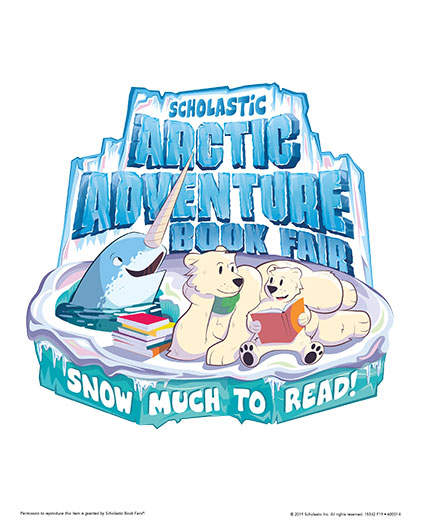 Scholastic Arctic Adventure Book Fair Graphic