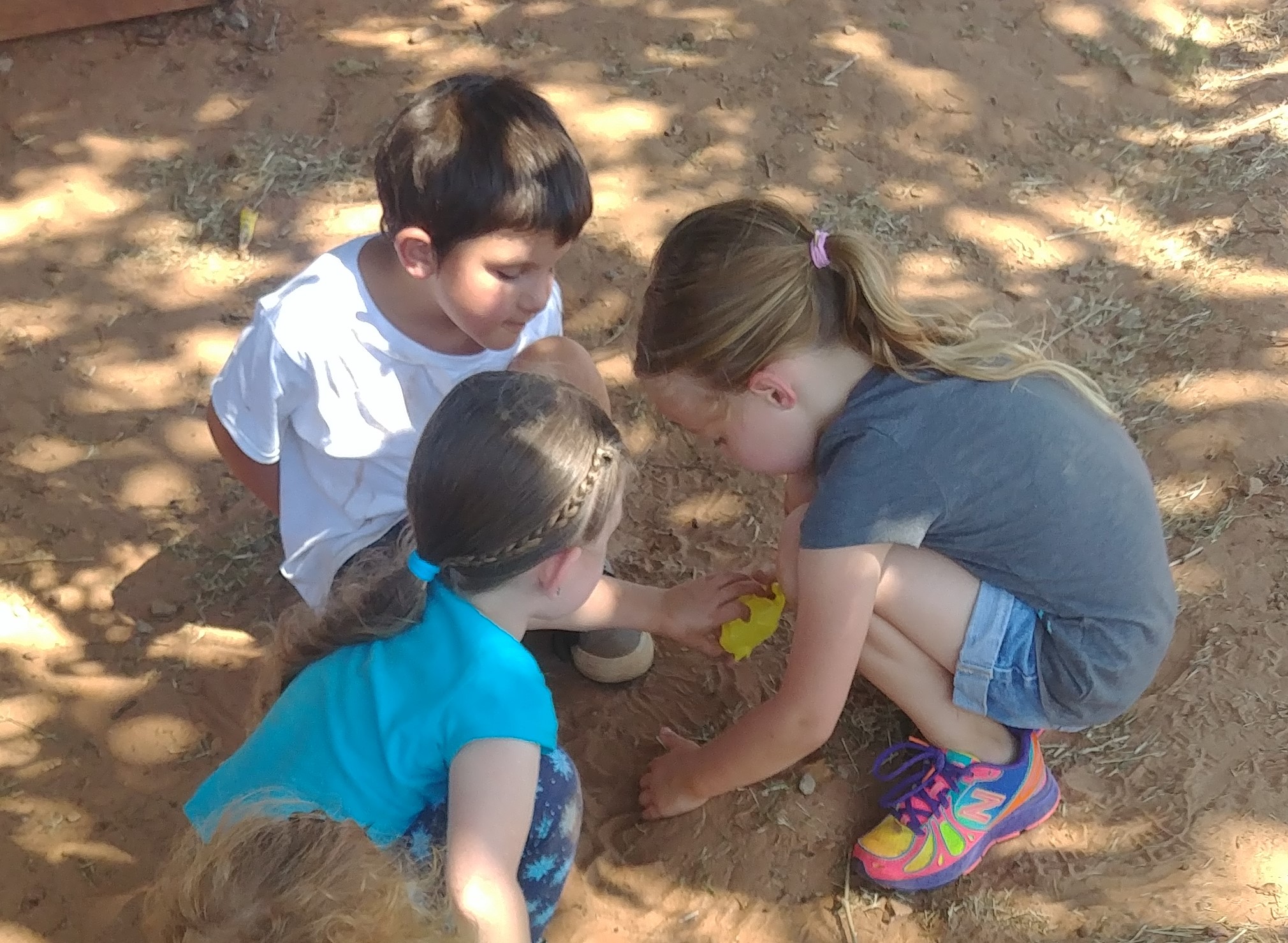 Enjoying recess