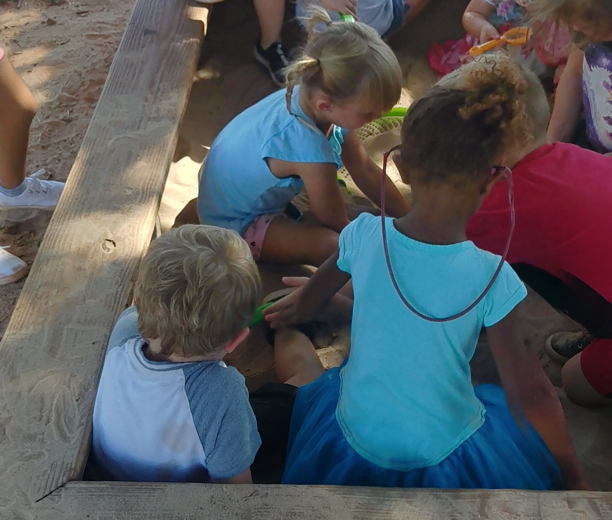Enjoying recess