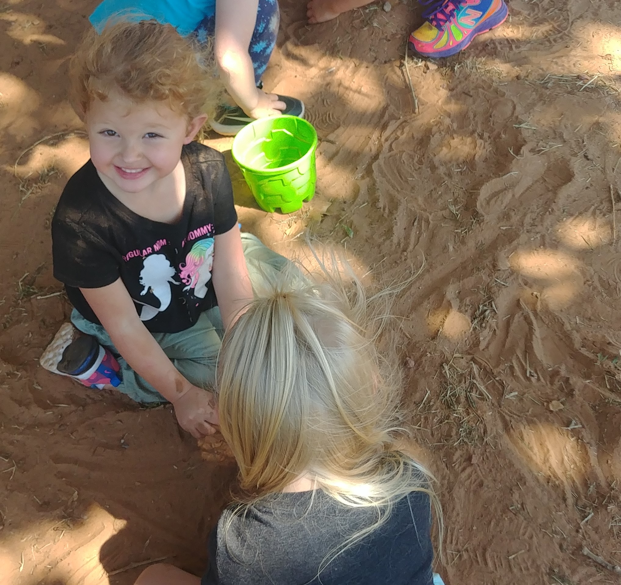 Enjoying recess