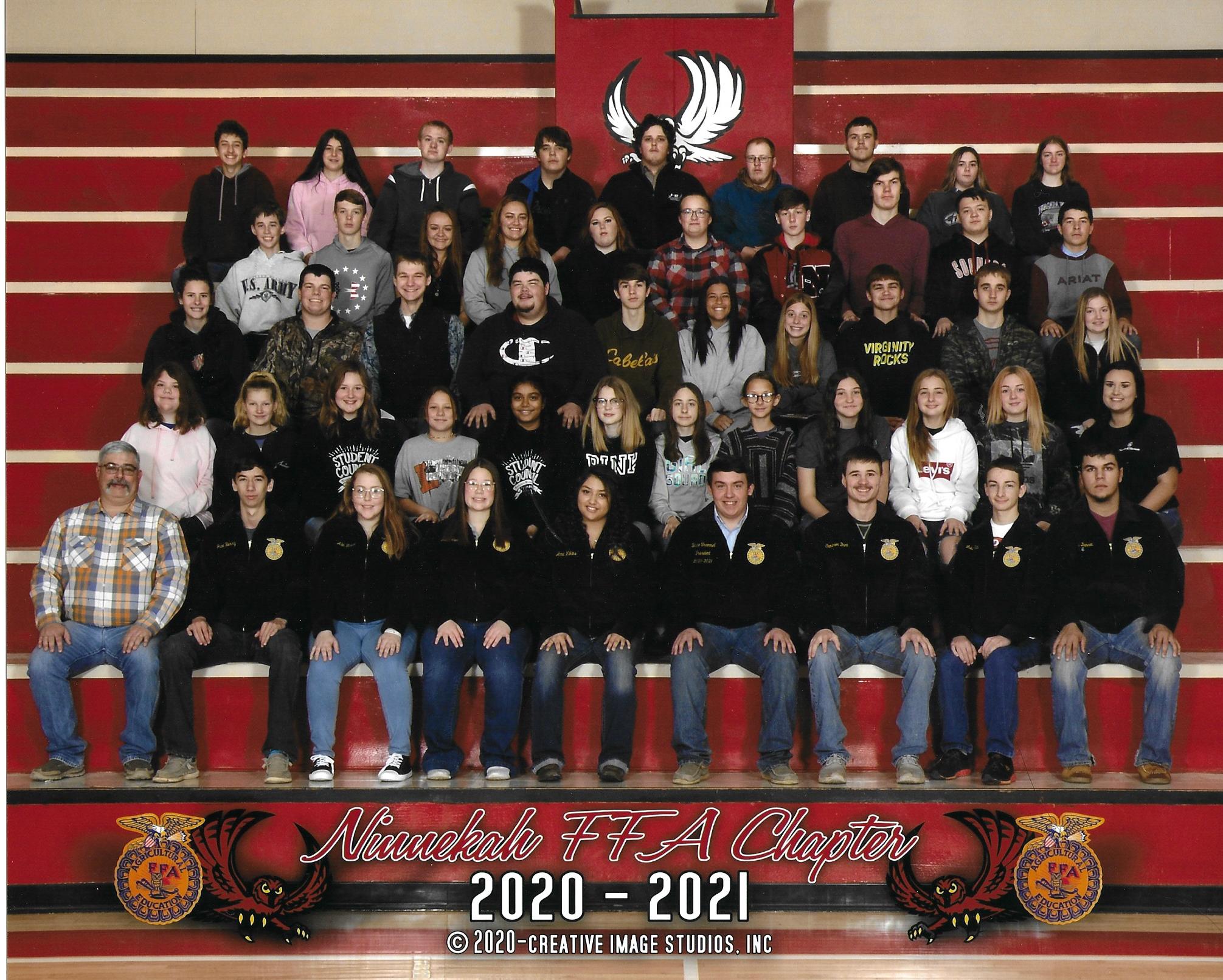 Ninnekah FFA Group 20-21