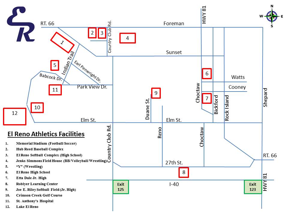 FACILITIES AND LOCATION INFORMATION Athletics