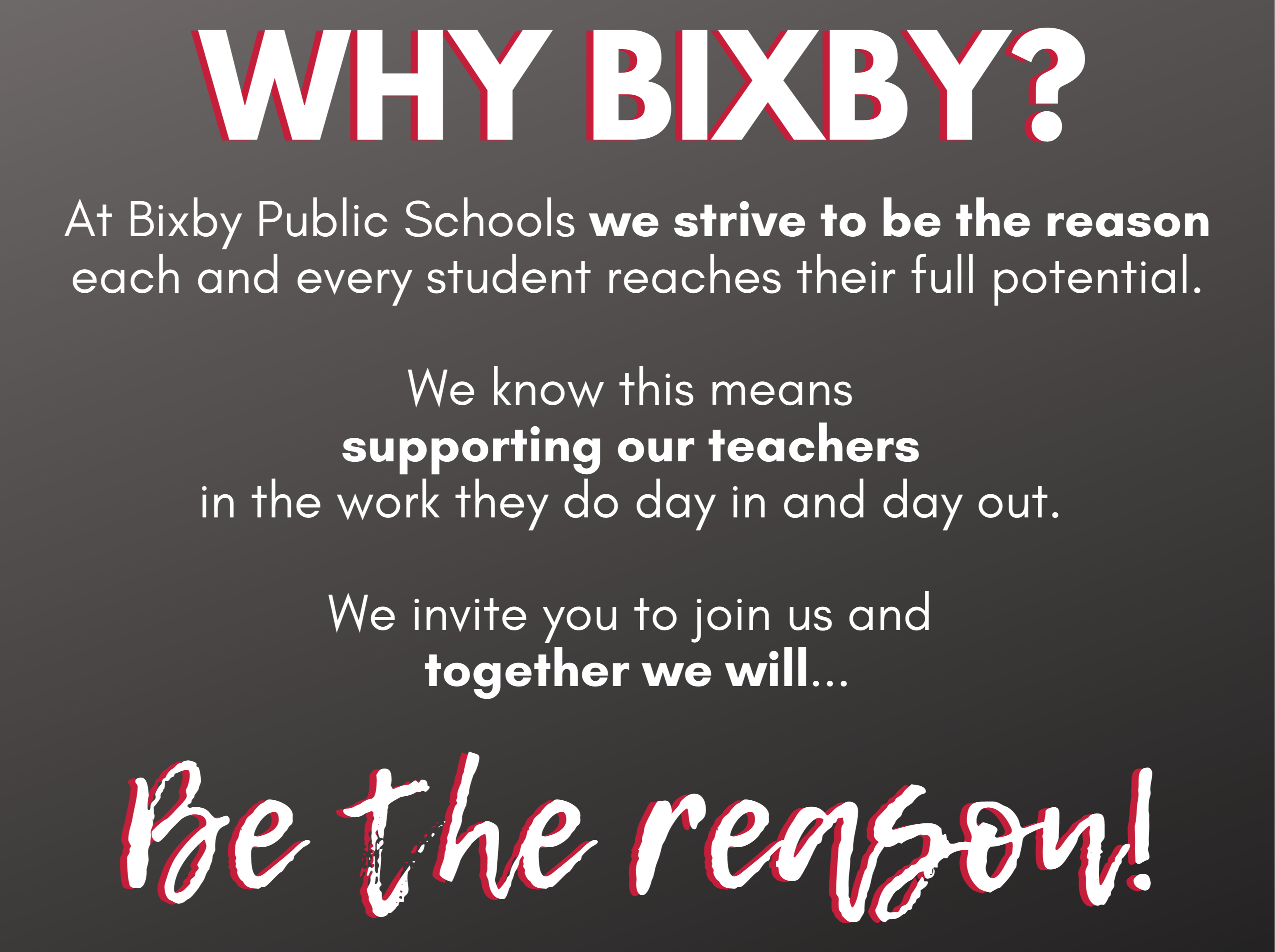 EMPLOYMENT Bixby Public Schools
