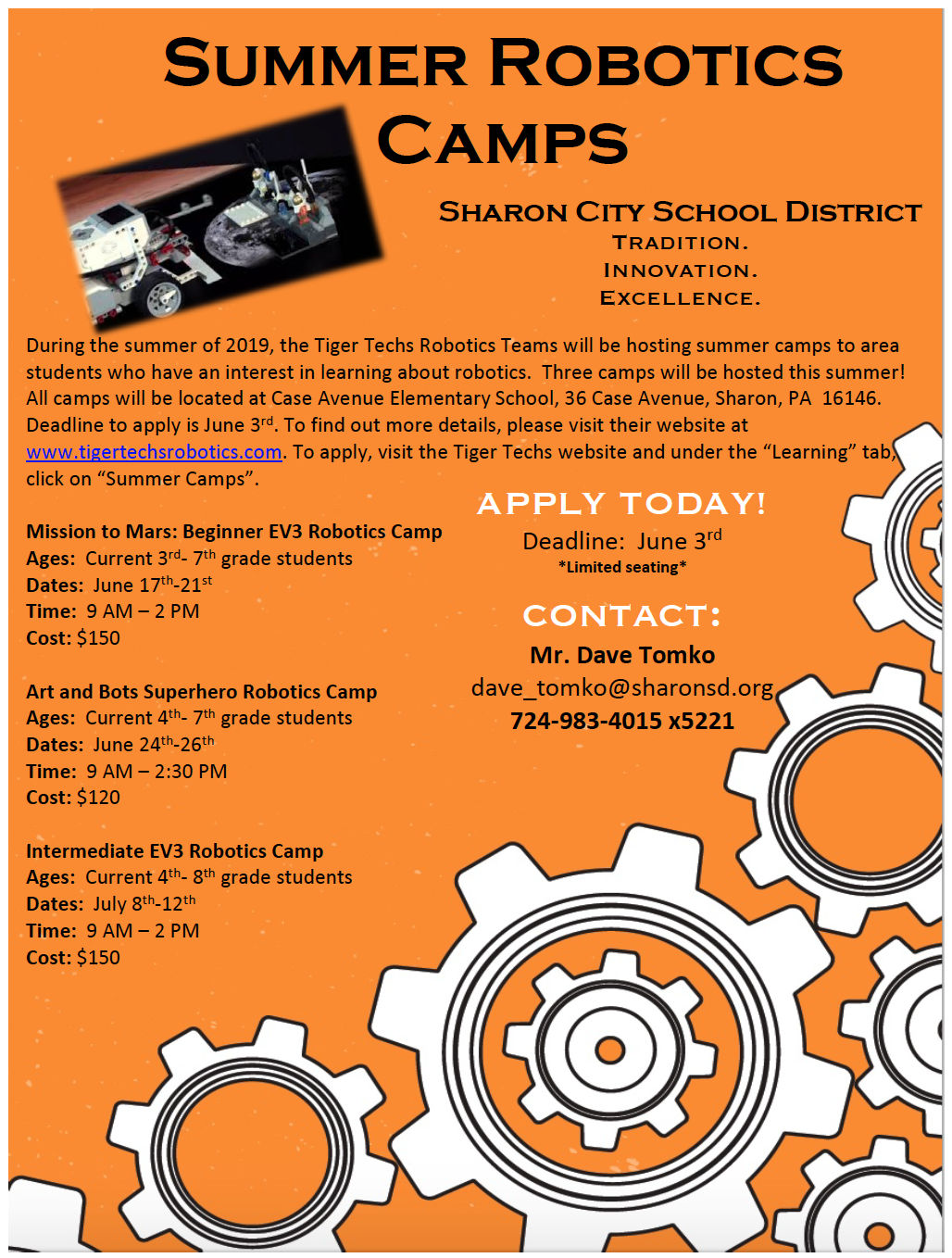 Summer Robotics Camps