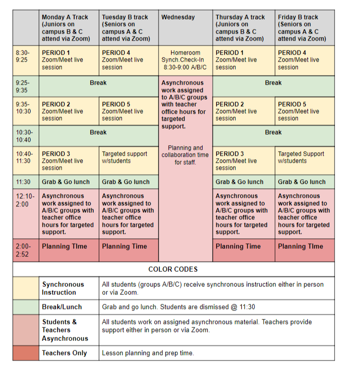 schedule