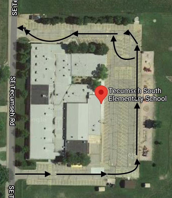 Drop Off / Pick Up Map
