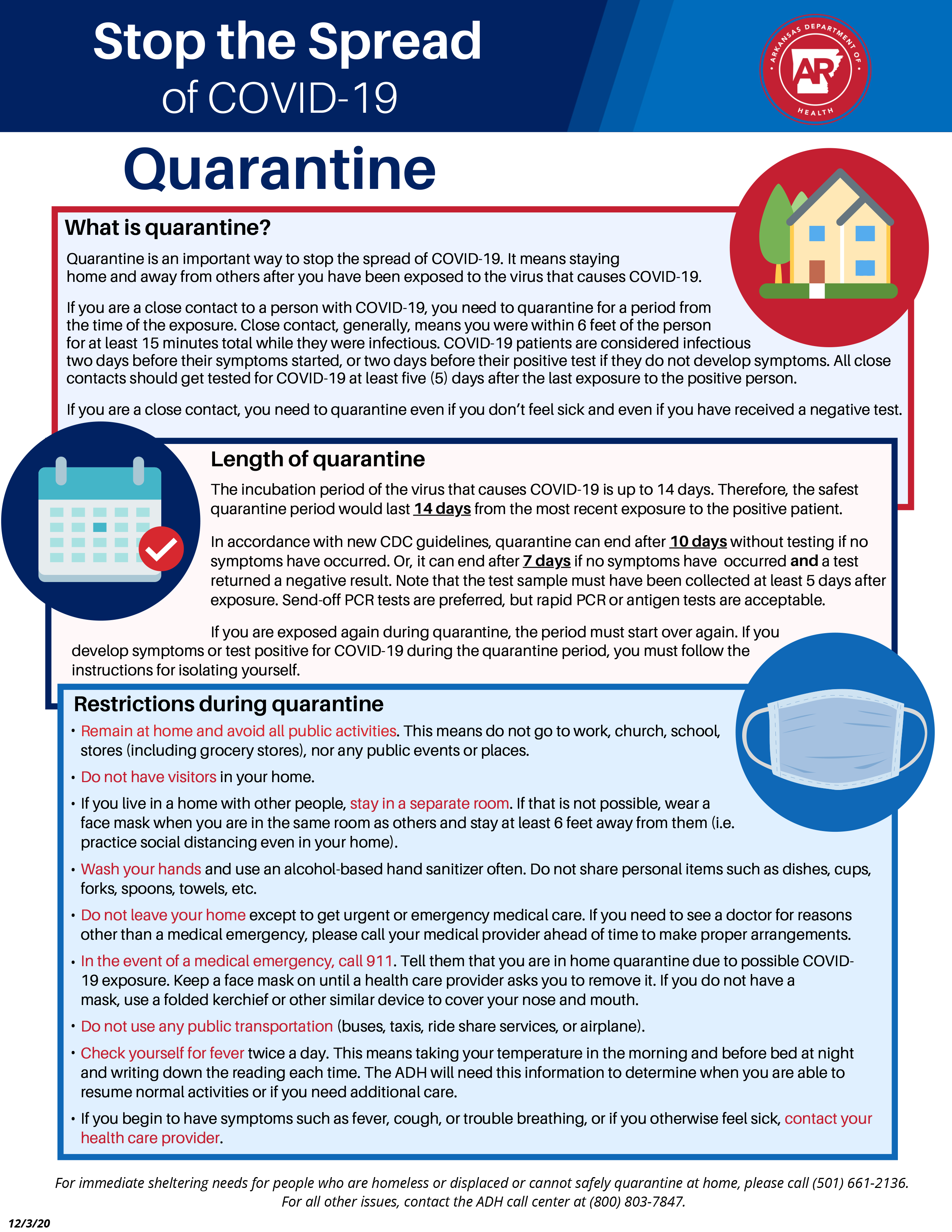 Quartine Info