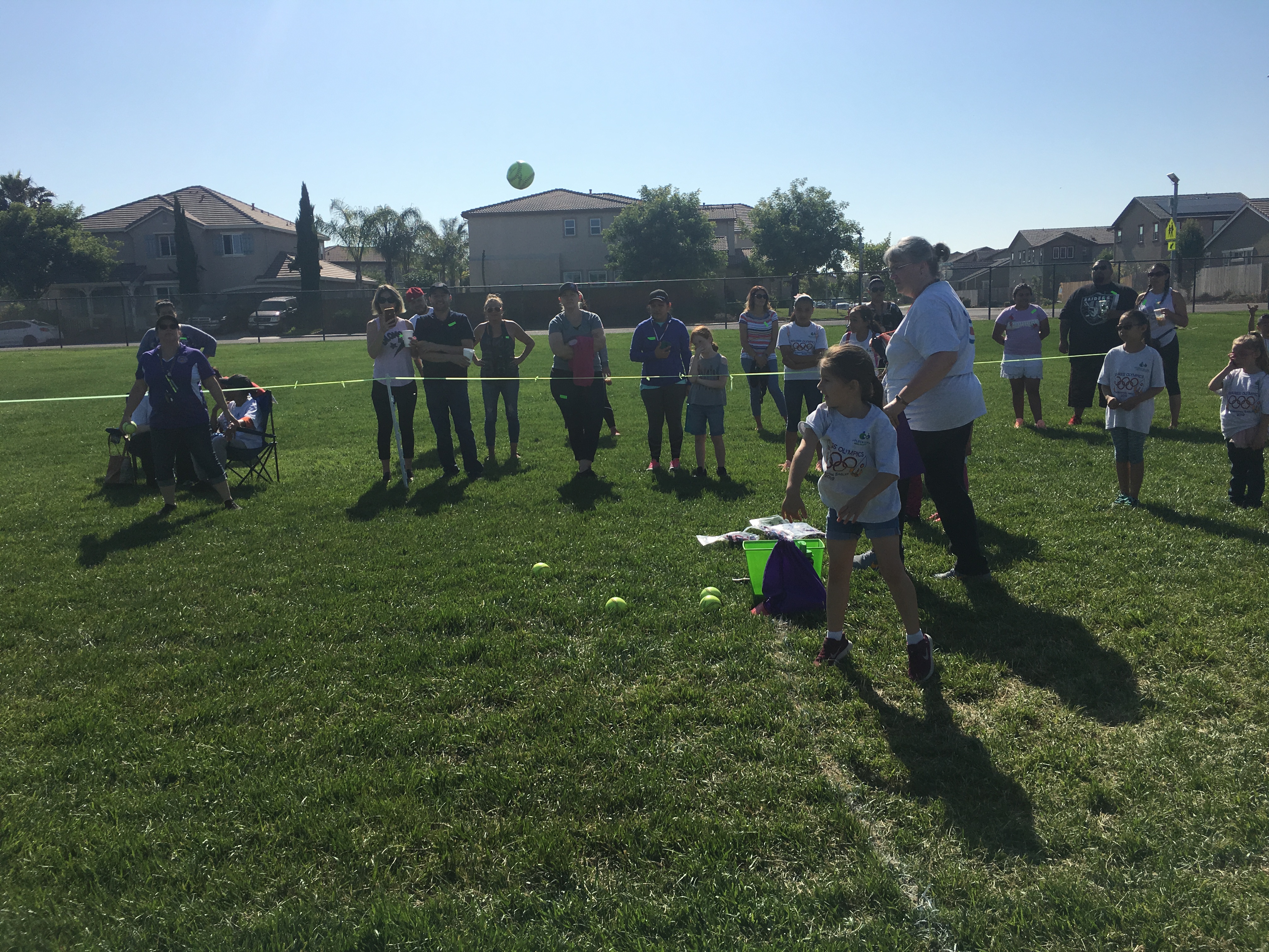 Photos of the School Olympics with the students and teachers participating