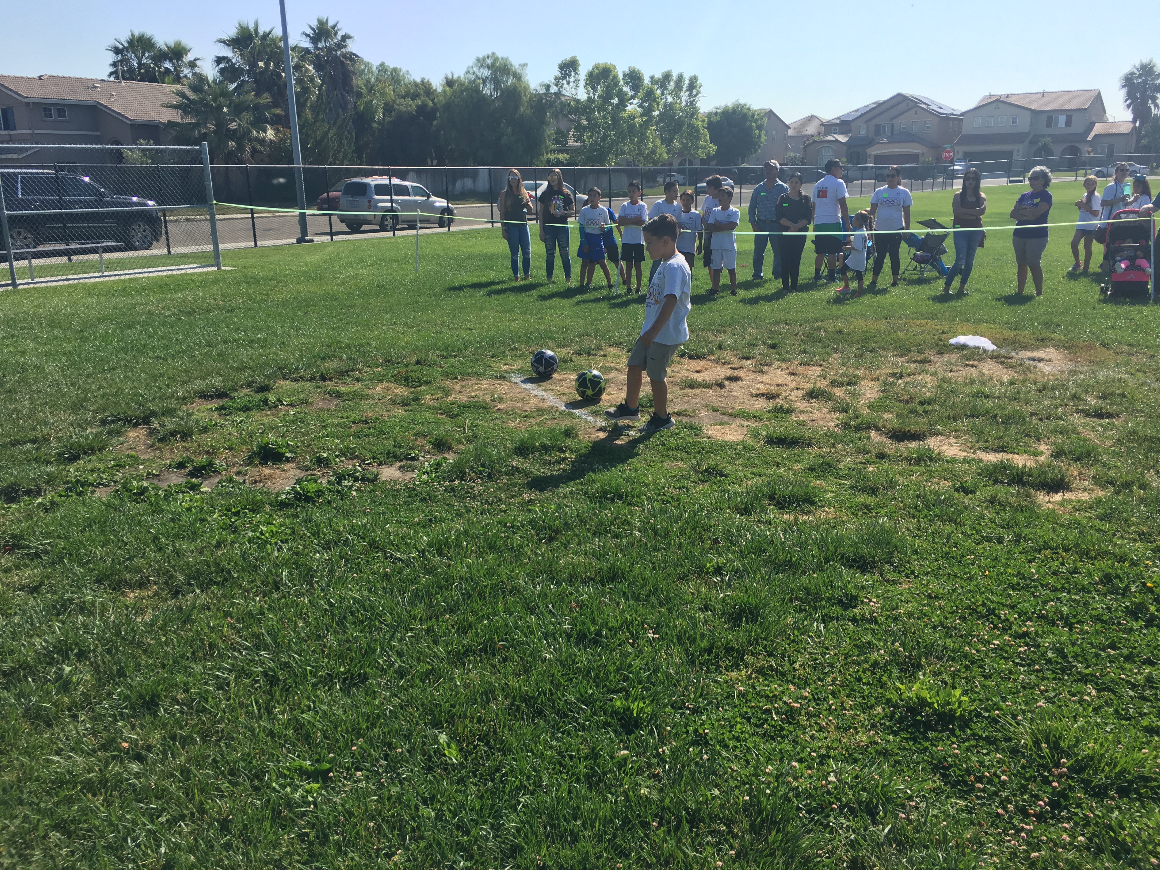 Photos of the School Olympics with the students and teachers participating