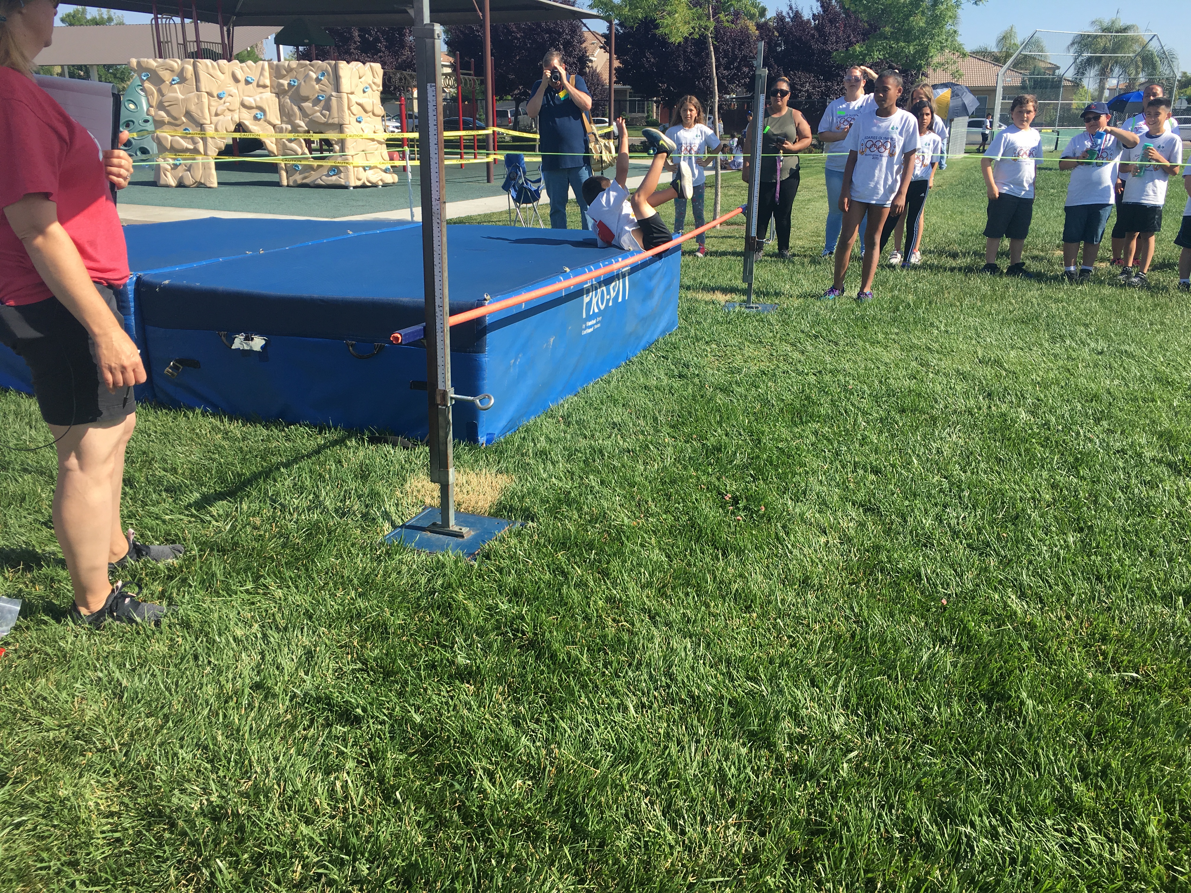 Photos of the School Olympics with the students and teachers participating