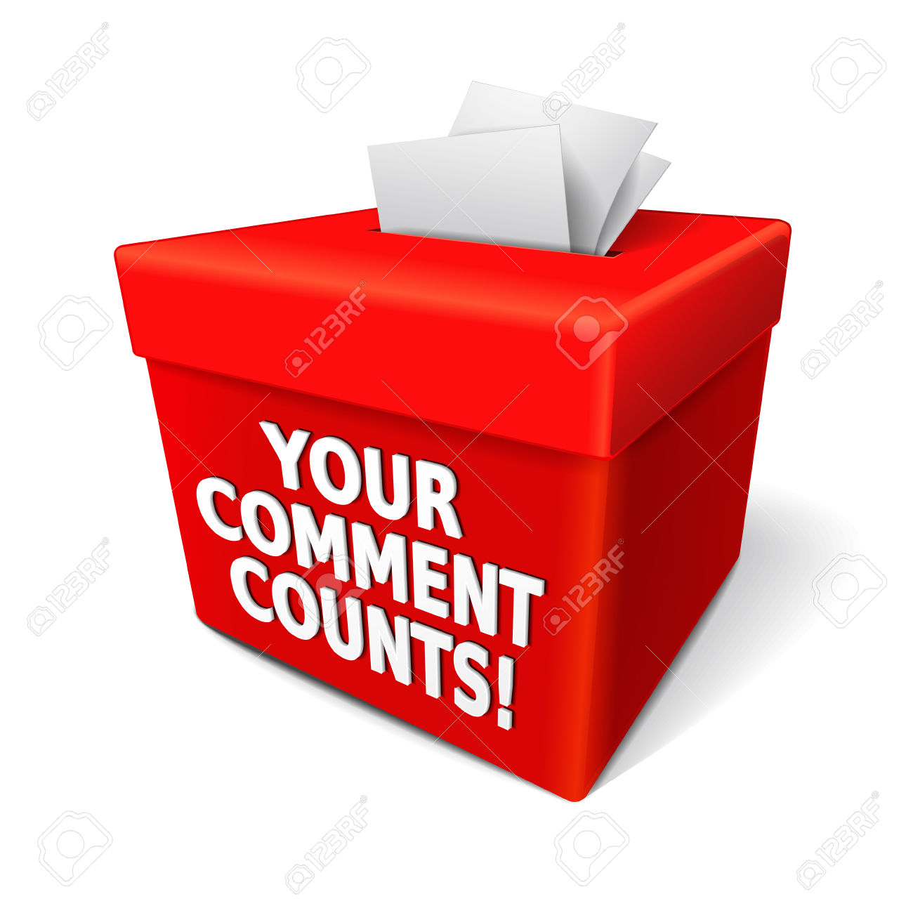 Your comment counts!