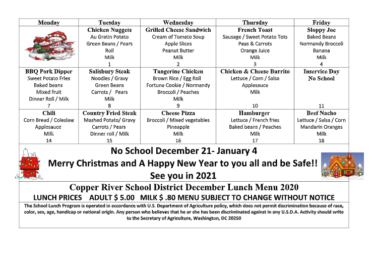 GLENNALLEN SCHOOLS Copper River School District