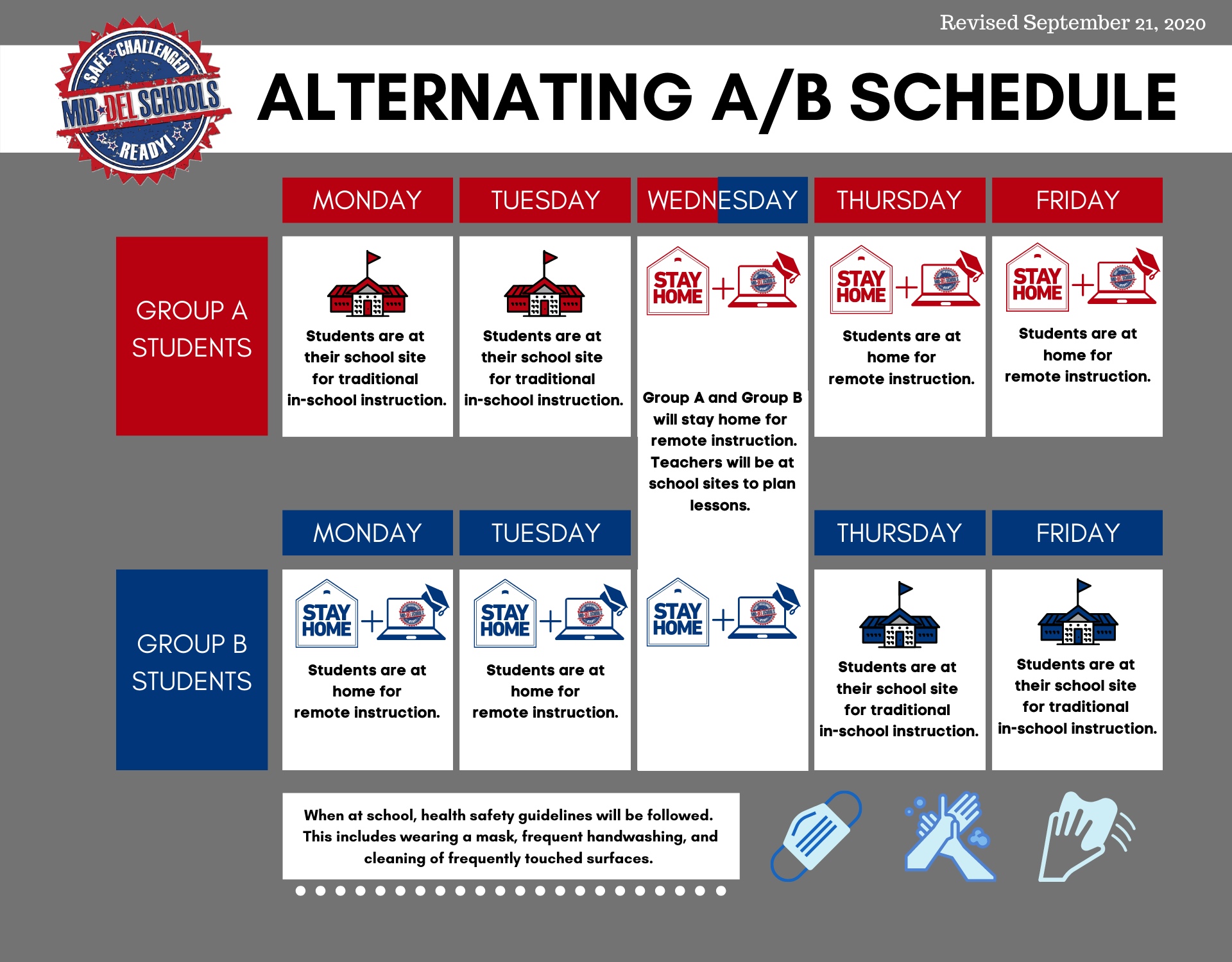 ALTERNATING A/B SCHEDULE