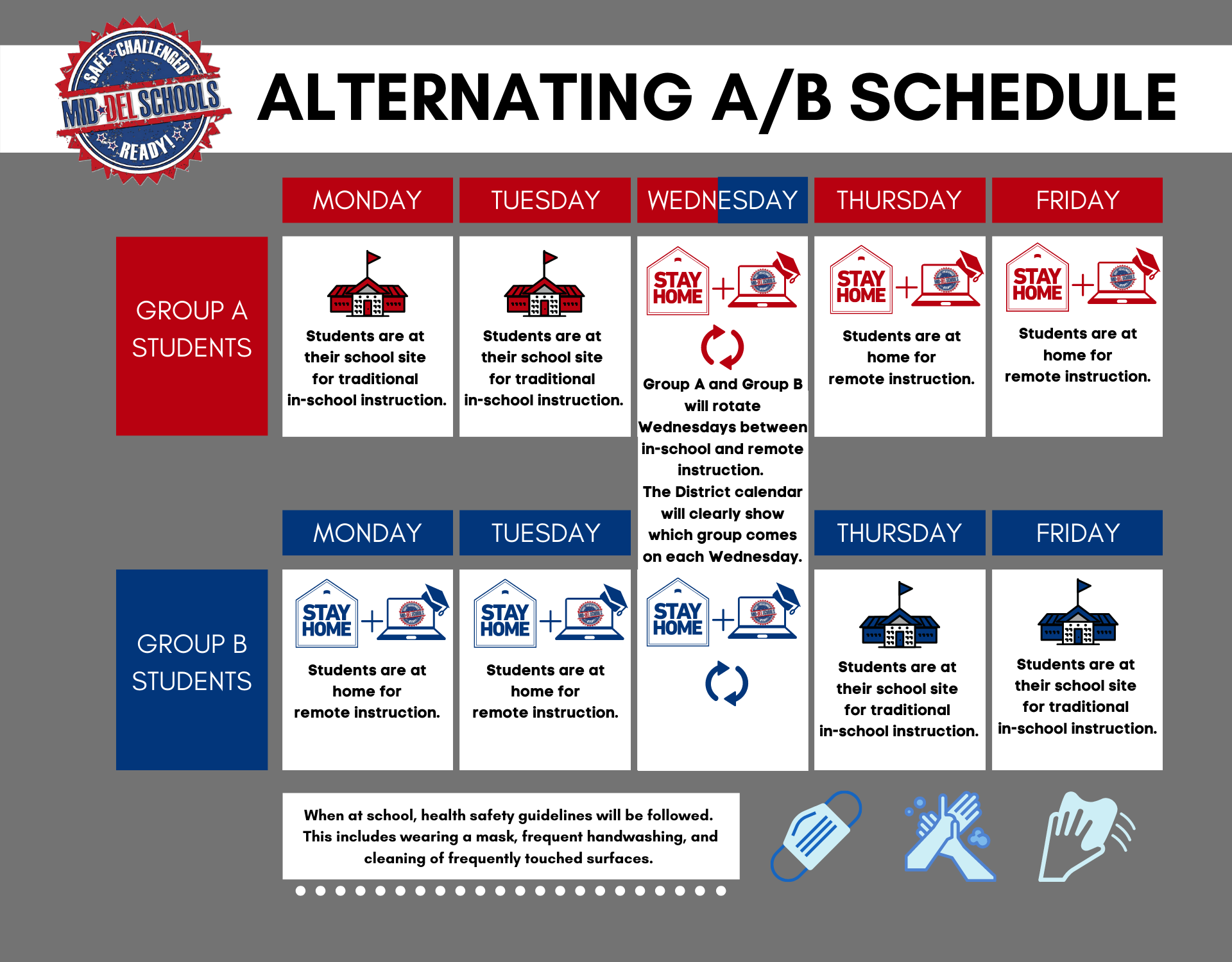 ALTERNATING A/B SCHEDULE