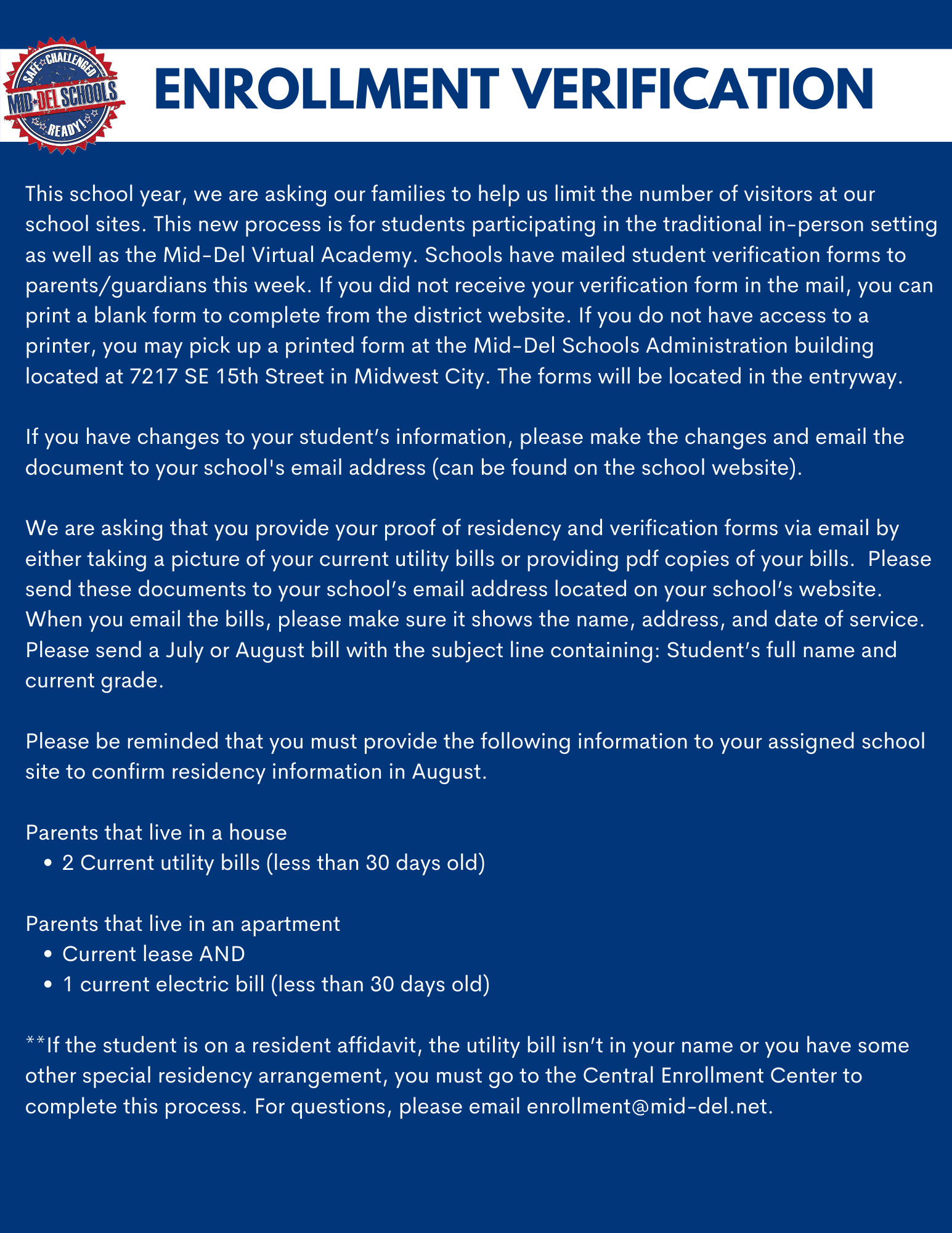 Enrollment Verification