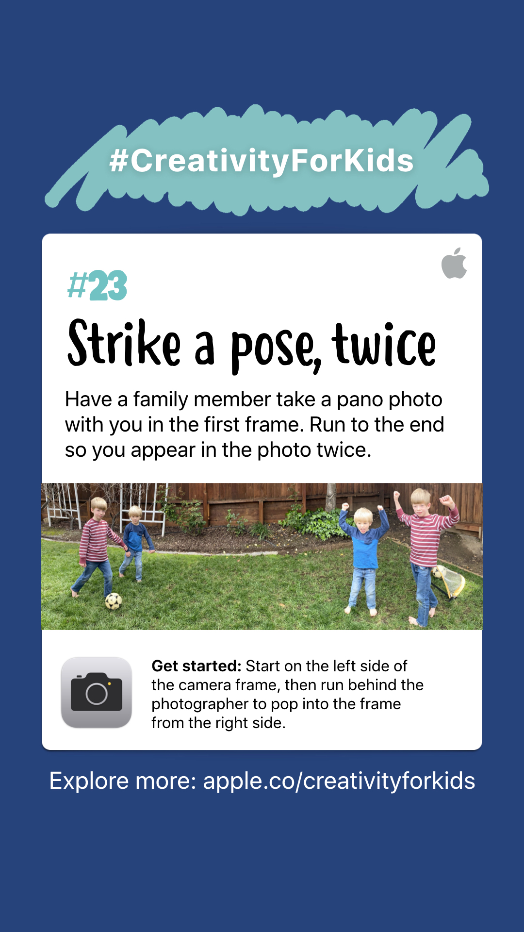 Creative activities 1-10 for kids to make with iPads
