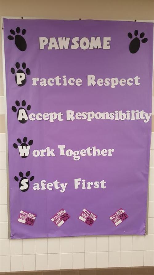 Paws Acronym Poster