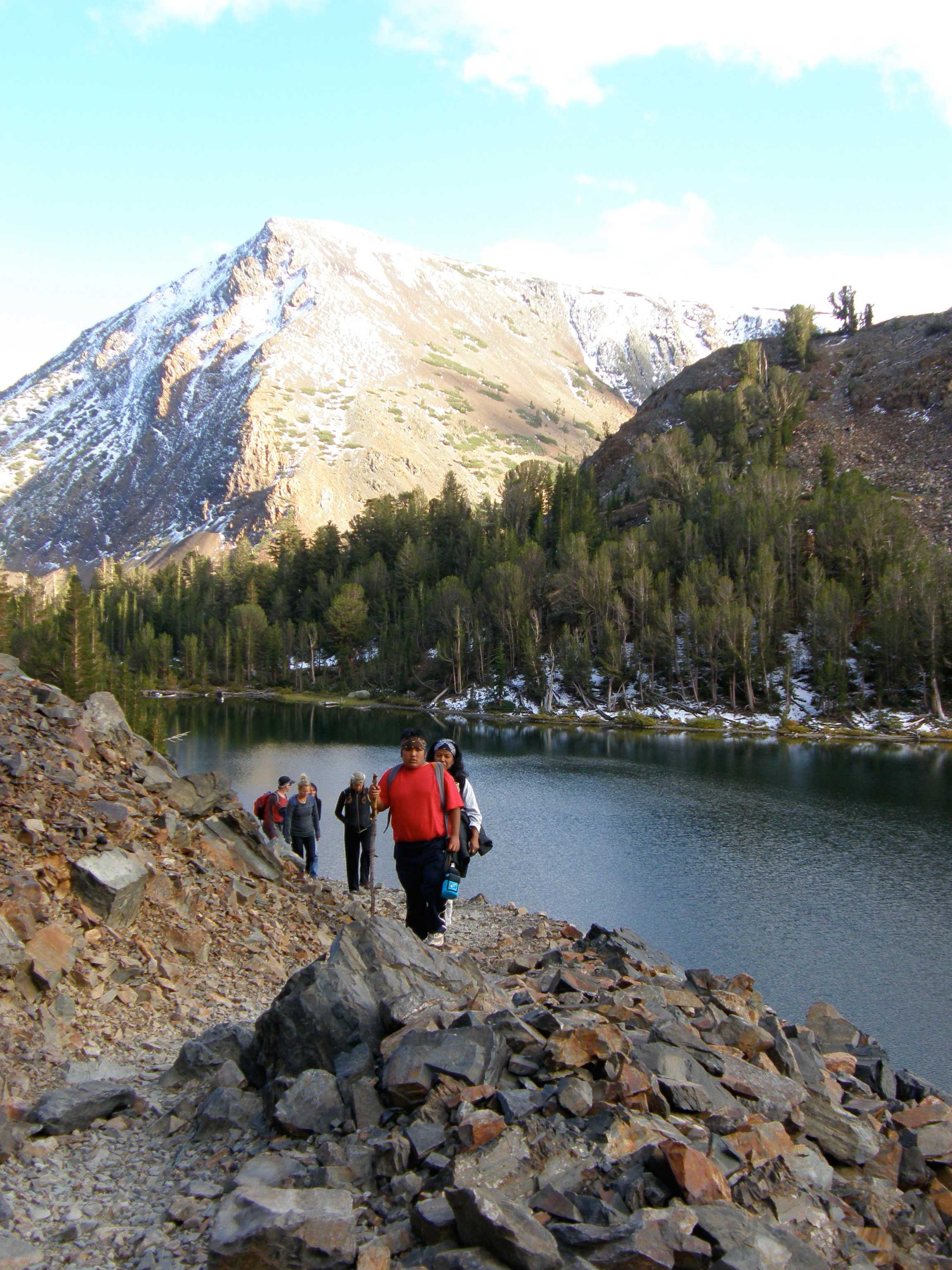 photo of the Hoover Wilderness during the 6th grade field trip to the Sierras