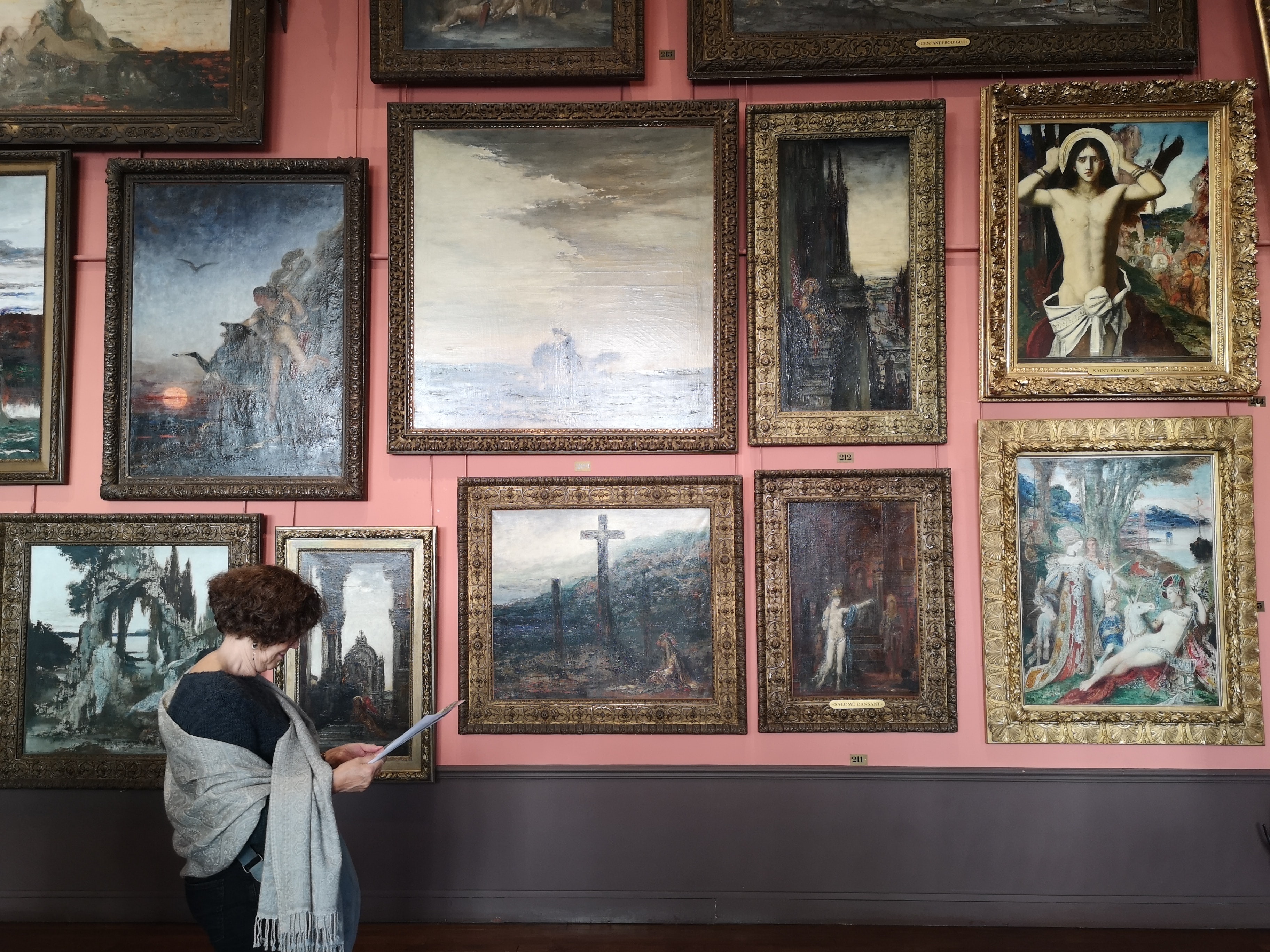 Paintings on the wall