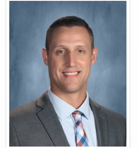 Photo of Mr. Nafziger, high school principal